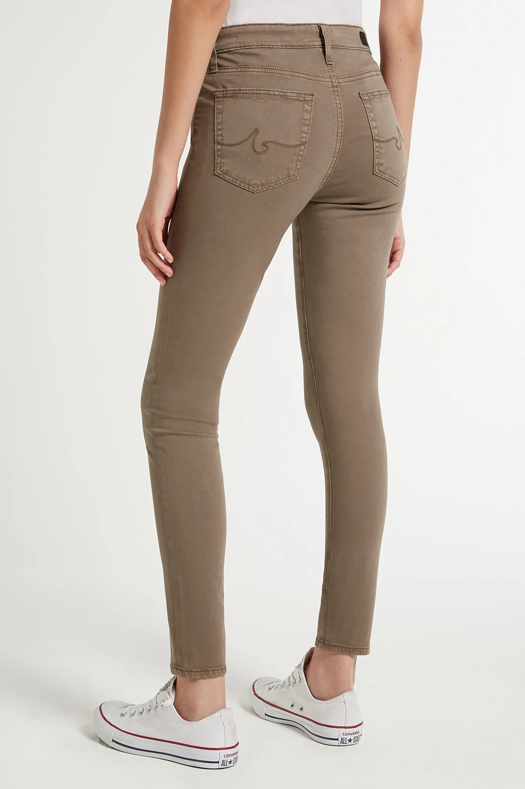 AG - Farrah Skinny Ankle Sulfur Wet Pasture