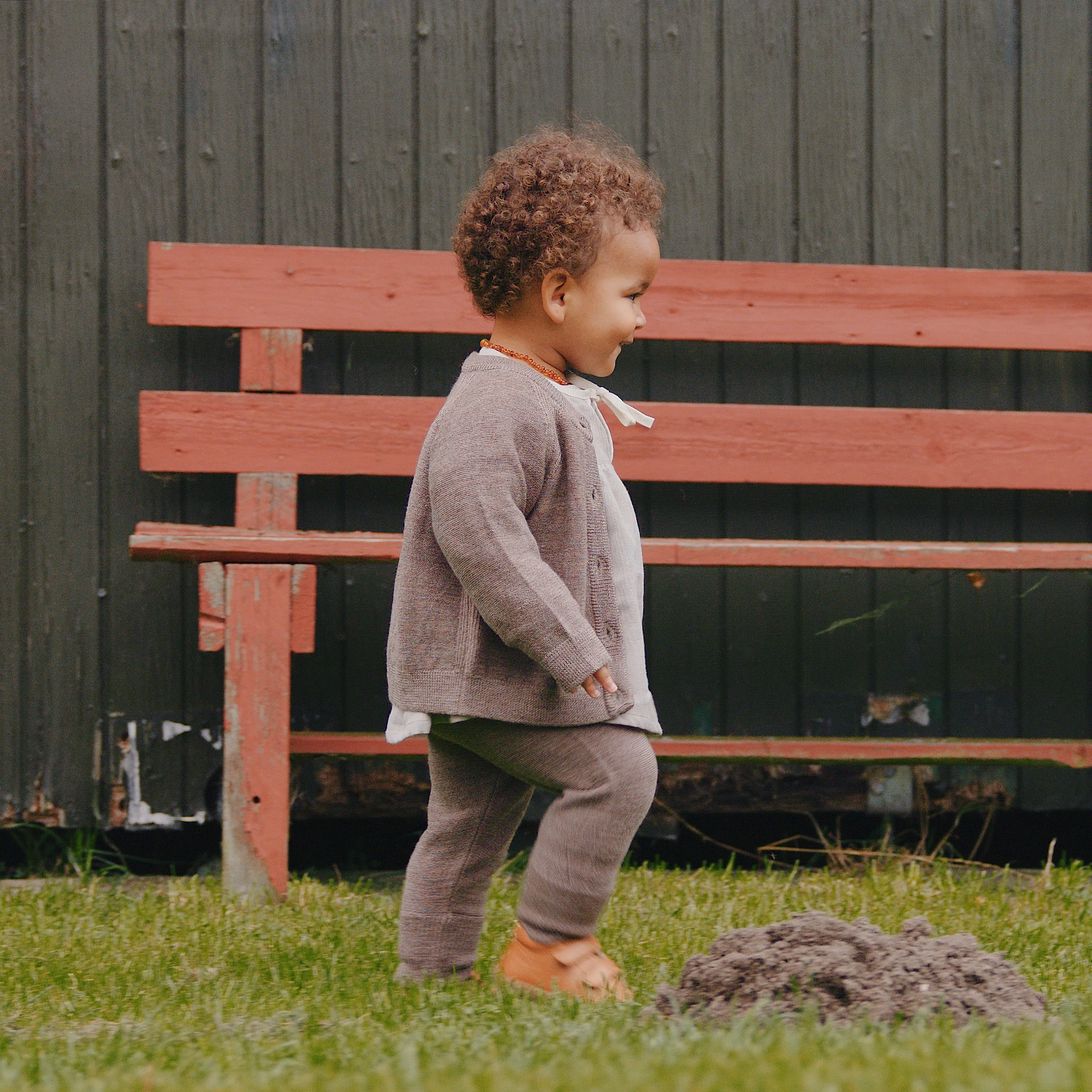 Merino Overalls - Delpa - Bunny Brown