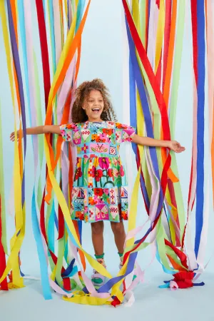 Patchwork Kids Dress