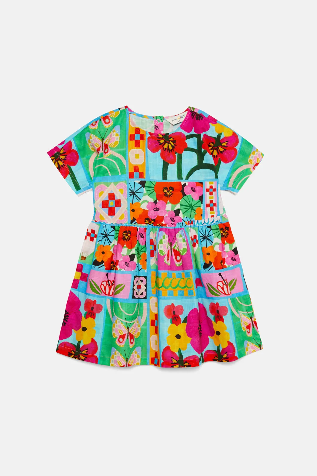 Patchwork Kids Dress
