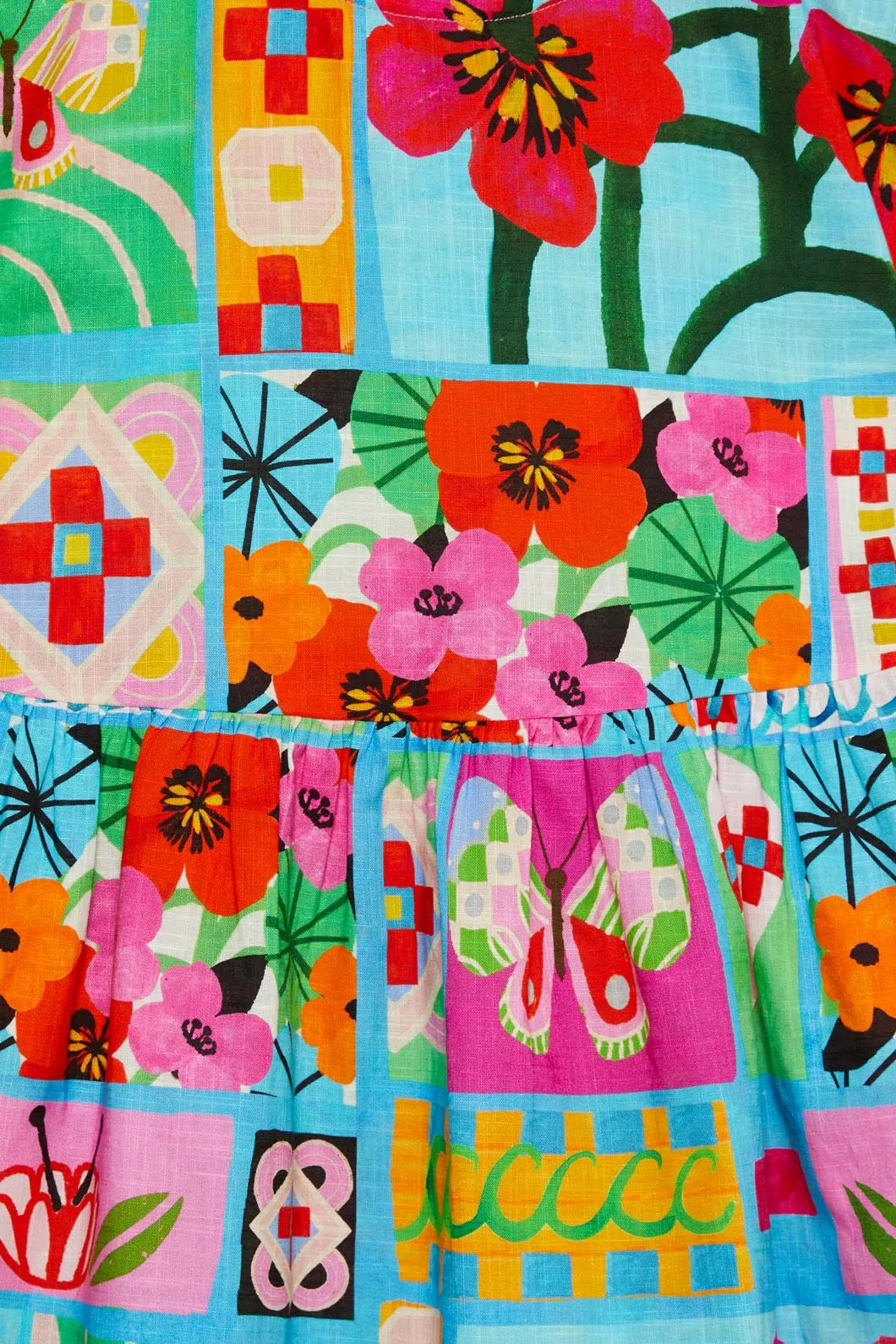 Patchwork Kids Dress