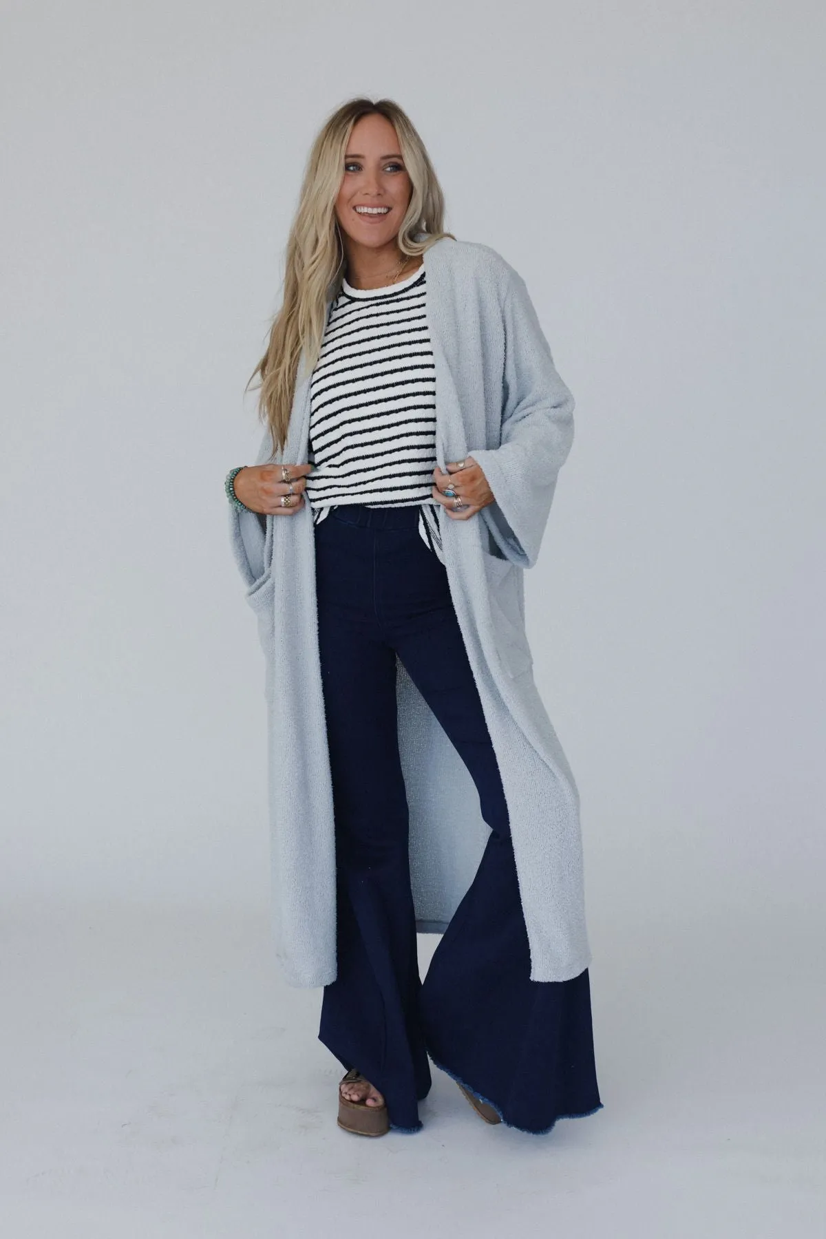The Nest Moonlight Hug Cardigan - Gray