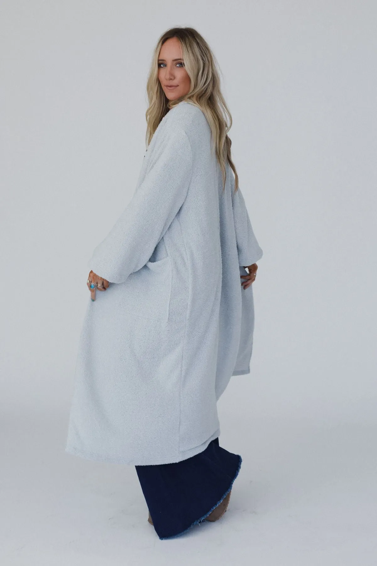 The Nest Moonlight Hug Cardigan - Gray