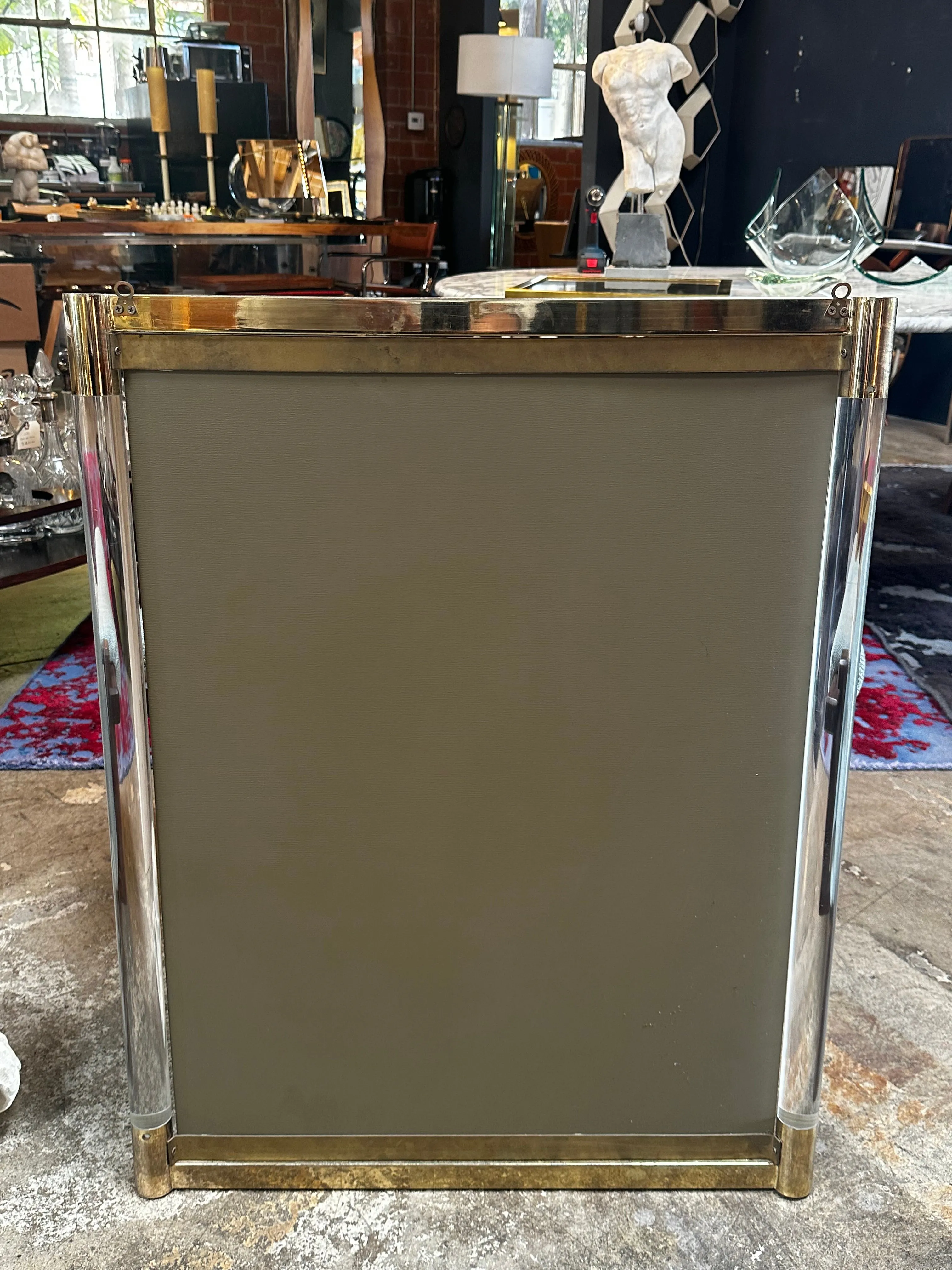 Vintage Italian Wall Mirror 1980s