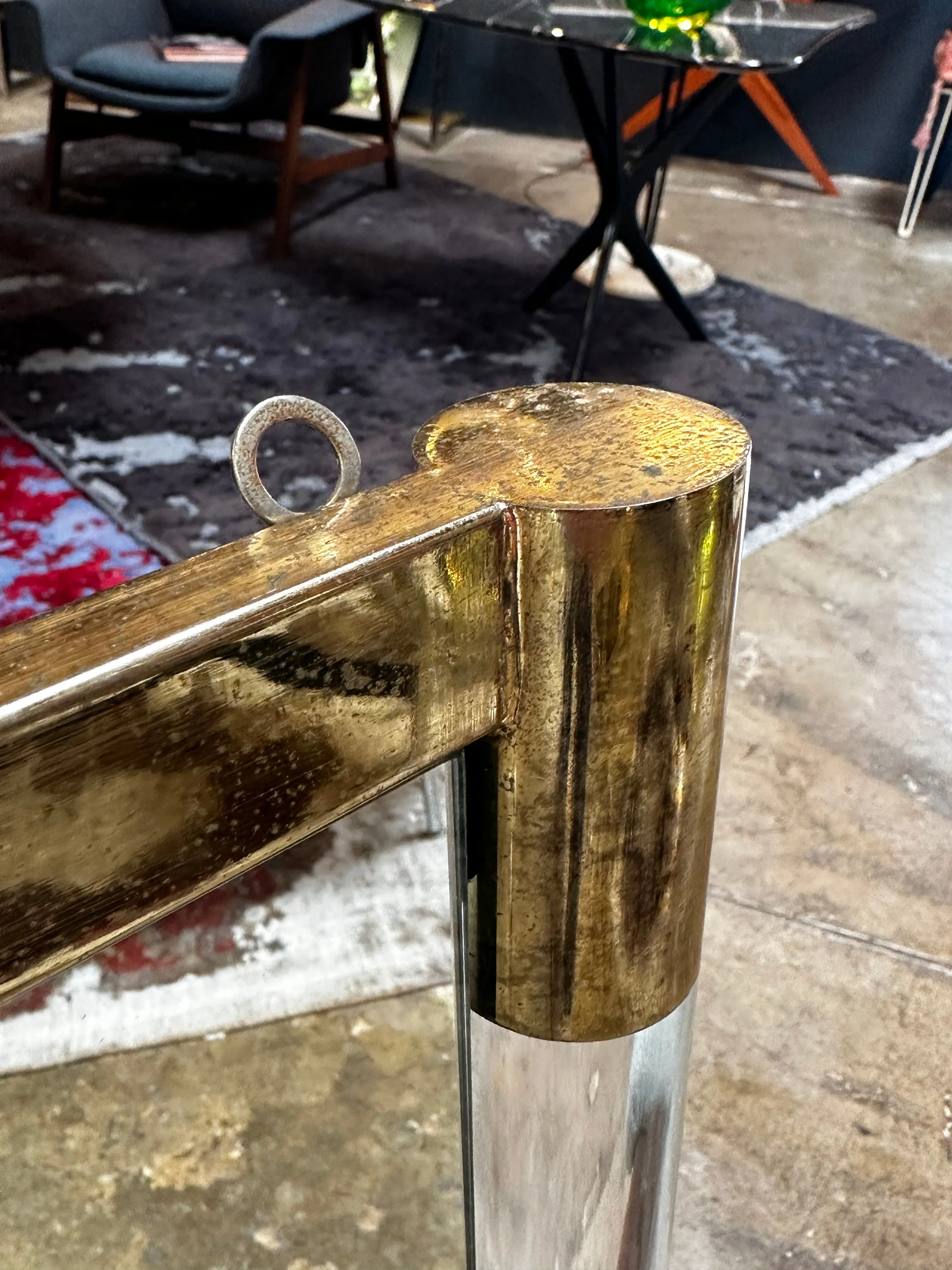 Vintage Italian Wall Mirror 1980s